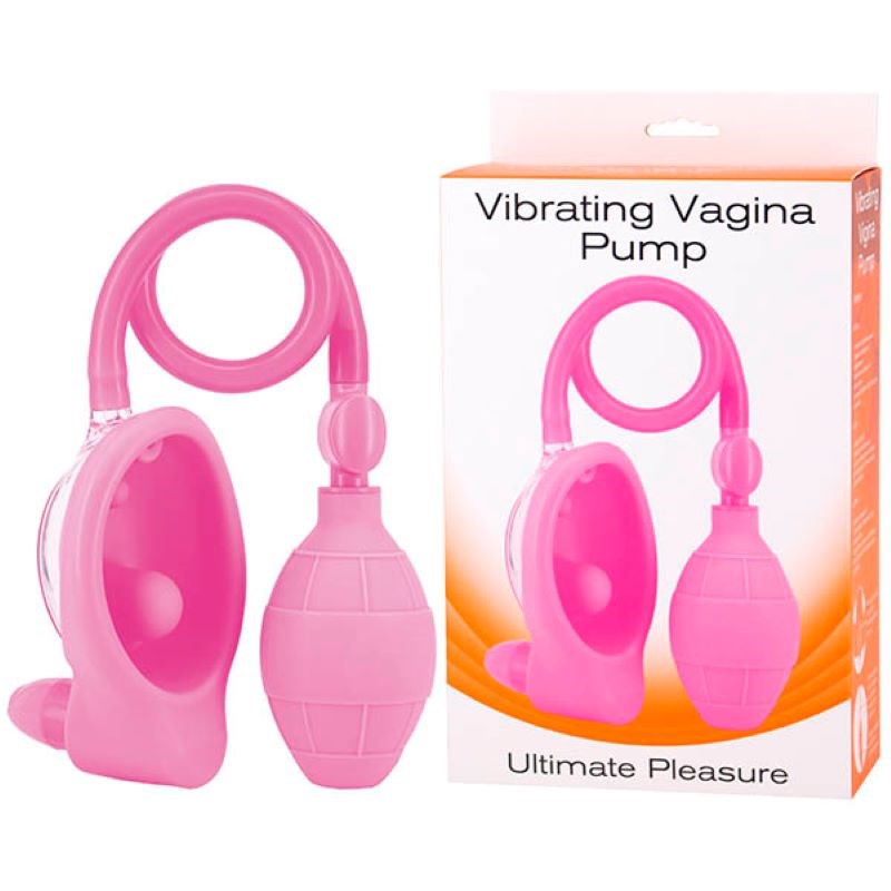 Seven Creations Vibrating Vagina Pump with Dual Suction and Vibration - - Pussy And Clit Toys