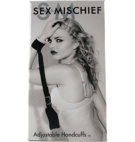 Sportsheets Sex & Mischief Adjustable Handcuffs Velcro Bondage Restraints - Cuffs and Restraints