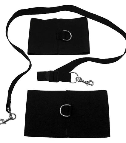 Sportsheets Sex & Mischief Elastabind Ankle Wrist Tether Kit Elastic - Cuffs And Restraints