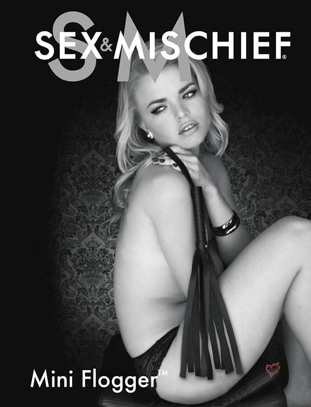 Sex & Mischief Mini Flogger Sex Performance Ring - - Whips And Crops