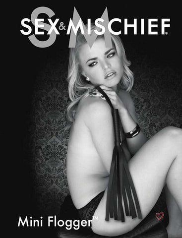 Sportsheets Sex & Mischief Mini Flogger Impact Play Tool - Whips And Crops