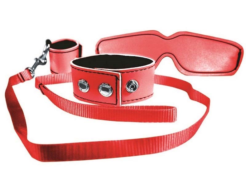 Sex & Mischief Red Bondage Kit The CBT Store - - Bondage Kits