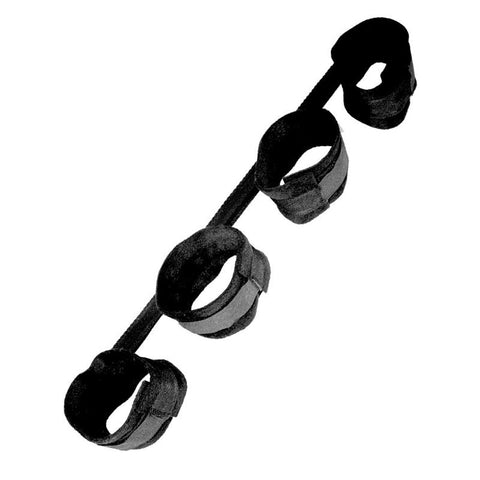 Sportsheets Sex & Mischief Spread the Love Bar Bondage Restraint System - Spreaders and Hangers