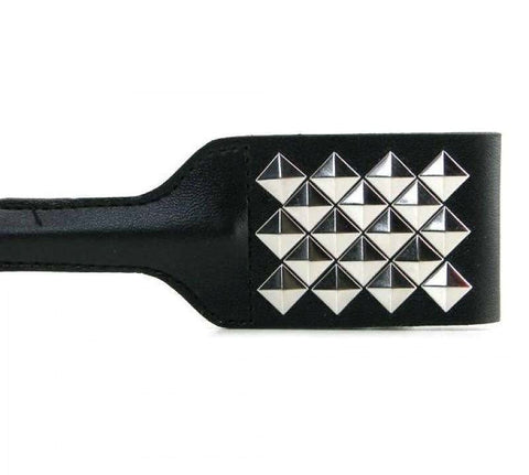 Sportsheets Sensual Severity Studded Square Crop Dual Texture Impact Play - Whips And Crops