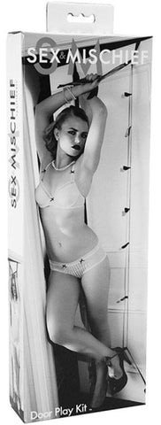 Sportsheets Sex and Mischief Door Play Kit Bondage Restraint System - Cuffs And Restraints