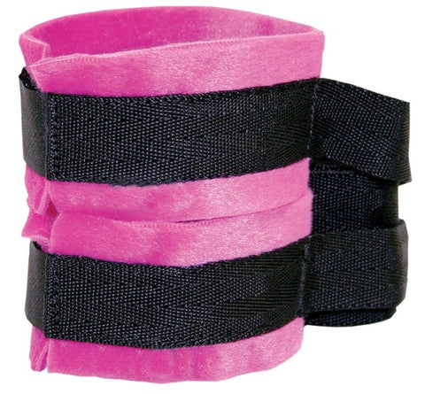 Sex and Mischief Kinky Pinky Cuffs with Tethers Bondage Restraints - Cuffs And Restraints