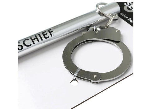 Sportsheets Sex and Mischief Spreader Bar with Metal Cuffs and Lock System - Spreaders and Hangers