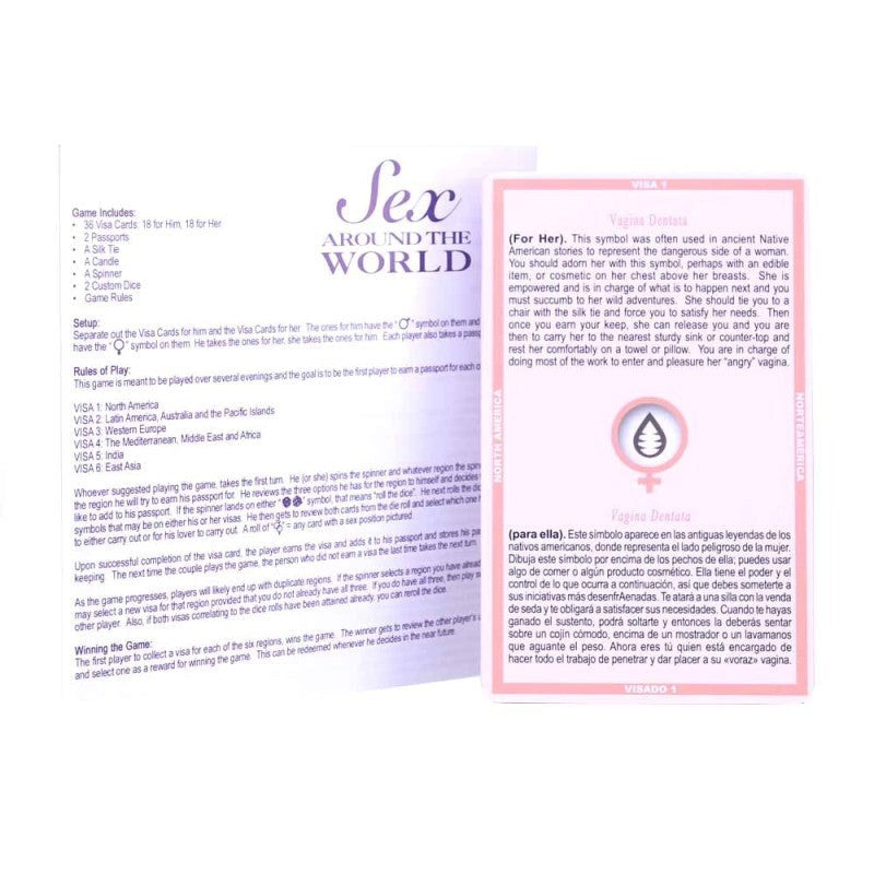 Kheper Games Sex Around The World Game Couples Set - - Sex Games, Coupons and Tricks