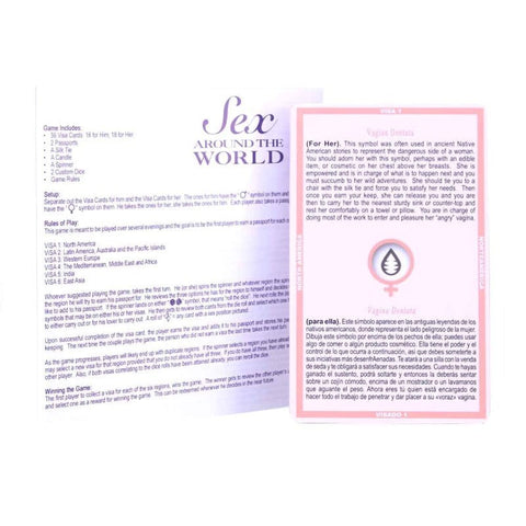 Kheper Games Sex Around The World Game Couples Set - Sex Games, Coupons and Tricks