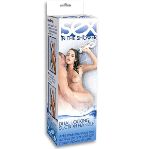Sportsheets Sex in the Shower Dual Locking Suction Handle for Secure Positioning - Vibrator Accessories