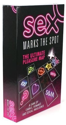Creative Conceptions Sex Marks the Spot Couples Board Game - Sex Games, Coupons and Tricks