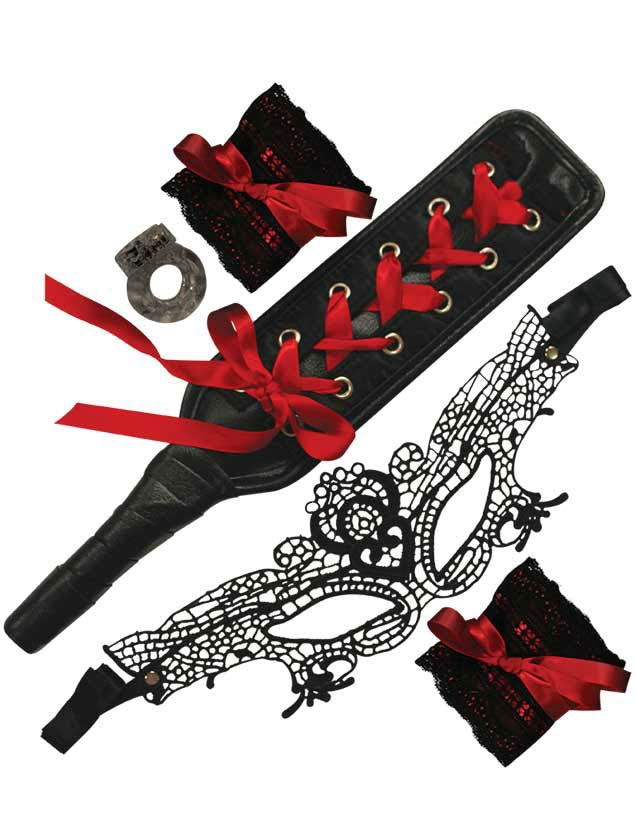Sportsheets Sexperiments Masked Desires Kit for BDSM Roleplay - - Masks And Blindfolds