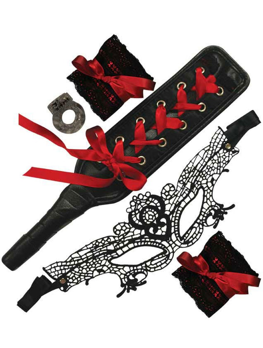 Sportsheets Sexperiments Masked Desires Kit for BDSM Roleplay - - Masks And Blindfolds