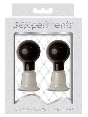 Sportsheets Sexperiments Nipple Suckers Nipple Clips Dual Action - Breast and Nipple Toys