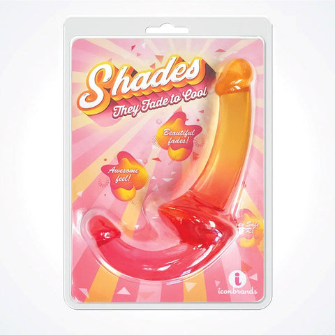 Icon Brands Shades 9.5 Inch Double Dong Strapless Design Dual Penetration - Realistic Dildos