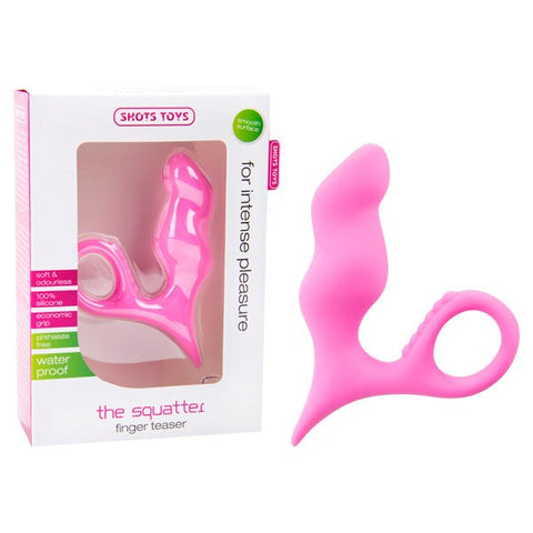 Shots Toys Squatter Prostate Massager Curved Design for Targeted Stimulation - Prostate Toys