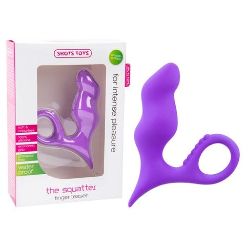 Shots Toys Squatter Prostate Massager Curved Design for Targeted Stimulation - Prostate Toys