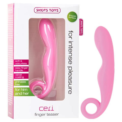 Shots Toys Ceri Push And Play CRings Prostate Massager Anal Sex Toy - Prostate Toys