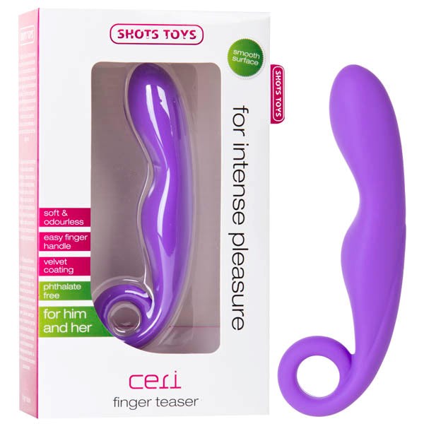 SHOTS TOYS Ceri Push And Play CRings - - Prostate Toys