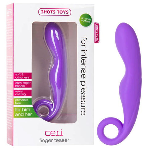 Shots Toys Ceri Push And Play CRings Prostate Massager Anal Sex Toy - Prostate Toys