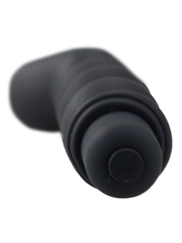 Shots Toys Power G Black G Spot Vibrator with Curved Design - G-Spot Vibrators