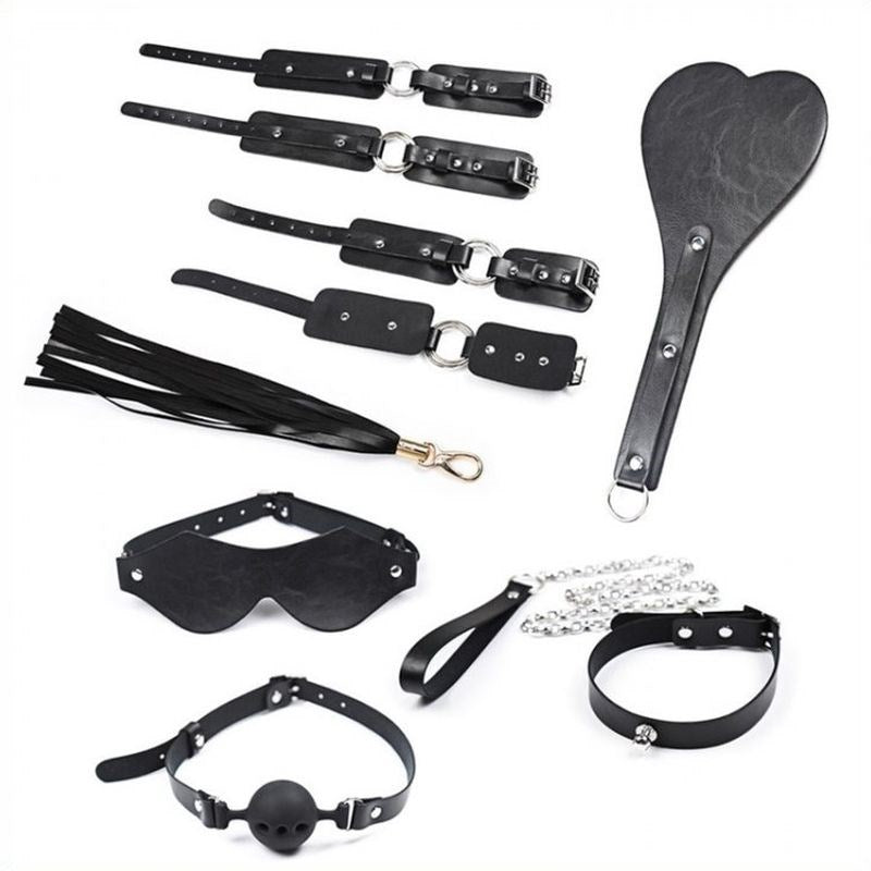 Shoulder Bag Include 8 pcs Bondage Kit Male Pleasure Tool - - Bondage Kits