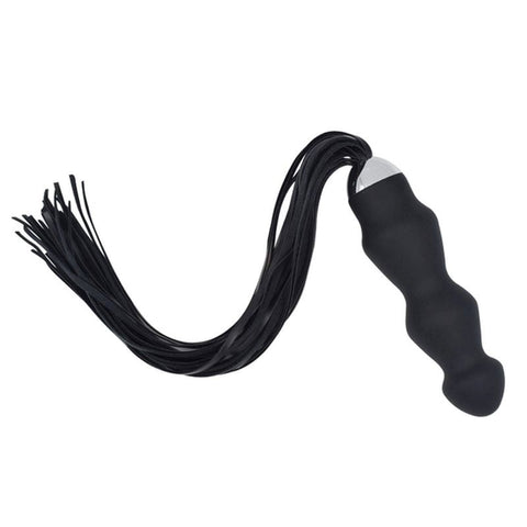 BDStyle Silicone Anal Bead Whip for BDSM Sensation Play - Anal Beads and Balls