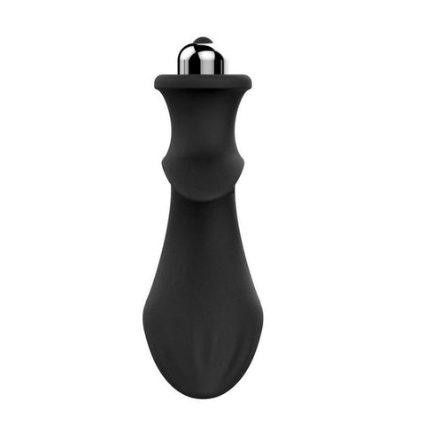 BDStyle Silicone Anal Dialator Male Sex Rings with 10 Vibration Modes - Prostate Toys