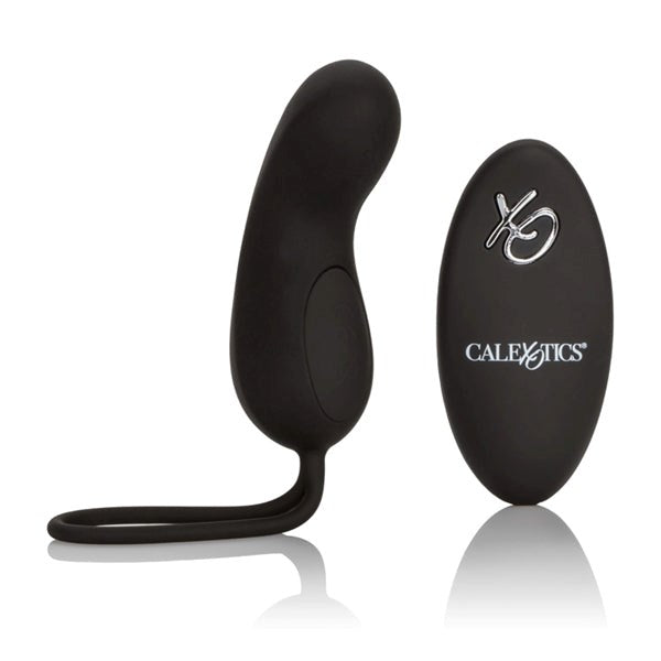 California Exotics Silicone Remote Rechargeable Curve Remote Control Vibrator - - G-Spot Vibrators