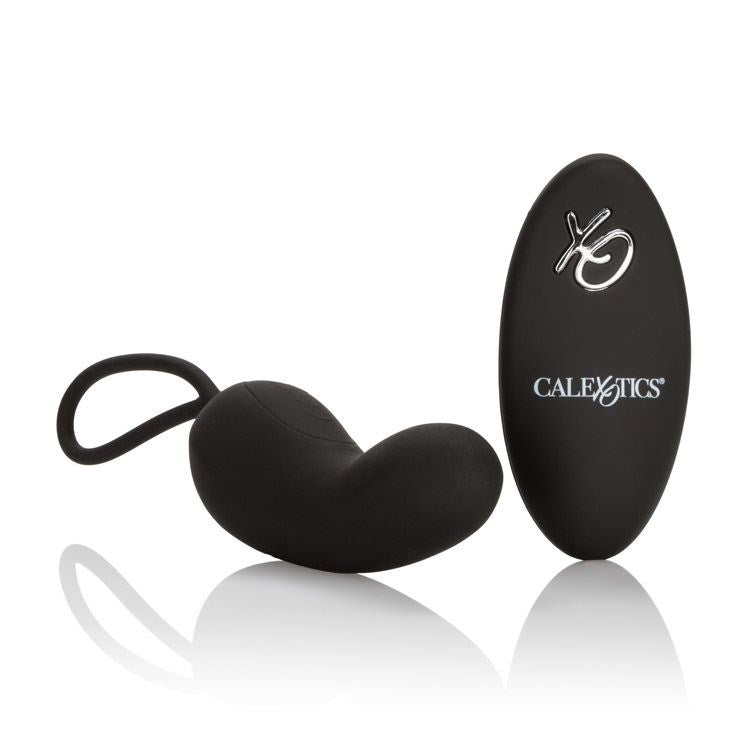 California Exotics Silicone Remote Rechargeable Curve Remote Control Vibrator - - G-Spot Vibrators