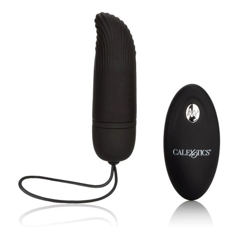 California Exotics Silicone Remote Ridged G Remote Control G Spot Vibrator - G-Spot Vibrators