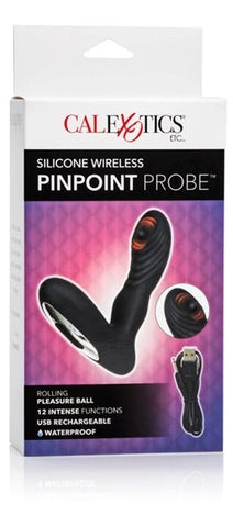 California Exotics Silicone Wireless Pinpoint Probe with Rolling Ball - Prostate Toys