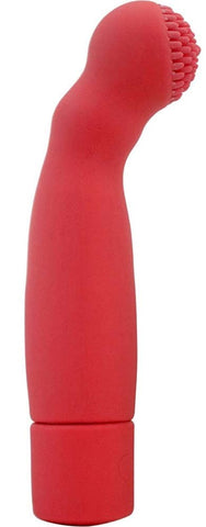 Icon Brands Simply Silicone 8X Midi Gs G Tickler Waterproof G Spot Vibrator - G-Spot Vibrators