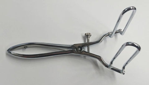 Hells Couture Sims Rectal Steel Speculum Medical Play Anal Exploration - Dental and Clinical