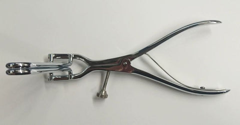 Hells Couture Sims Rectal Steel Speculum Medical Play Anal Exploration - Dental and Clinical