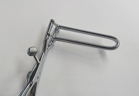 Hells Couture Sims Rectal Steel Speculum Medical Play Anal Exploration - Dental and Clinical