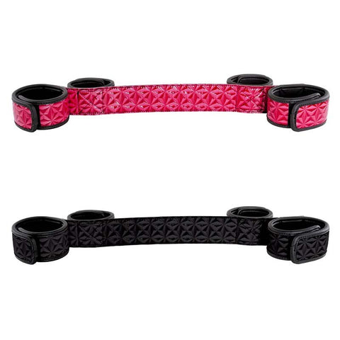 NS Novelties Sinful Soft Spreader Bar with Adjustable Velcro Cuffs - Spreaders and Hangers