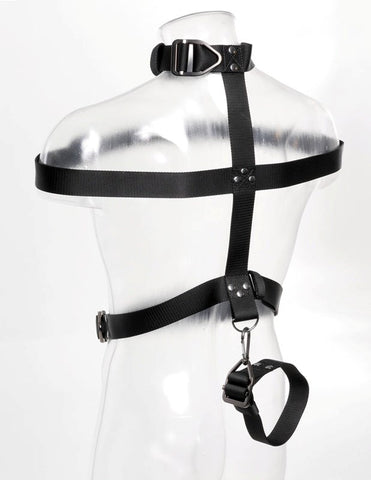 Pipedream Sir Richards Command BDSM Play Body Binder Industrial Restraint - Cuffs And Restraints
