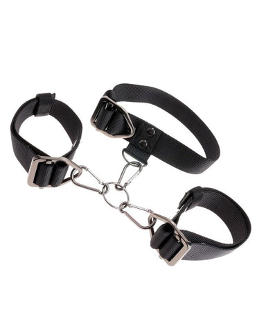 Pipedream Sir Richards Command BDSM Cuff and Collar Set with Heavy Duty Restraints - Cuffs And Restraints