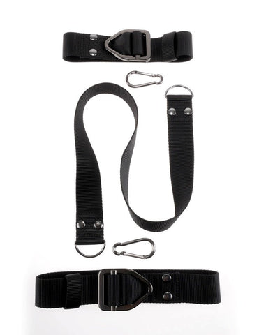 Pipedream Sir Richards Command Deluxe Bondage Cuff Set Industrial Restraints - Cuffs and Restraints