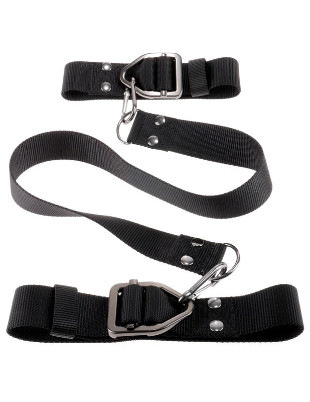 Pipedream Sir Richards Command Deluxe Bondage Cuff Set Industrial Restraints - Cuffs and Restraints