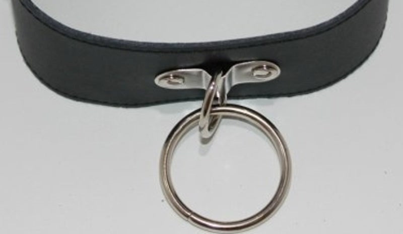 BDStyle SirN Adjustable Bondage Collar Thick Premium Synthetic Leather - Collars and Leads