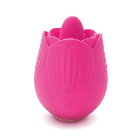 Skins Touch Rose Flix Clitoral Stimulator 20 Vibration Settings Waterproof - Finger and Tongue Vibrators