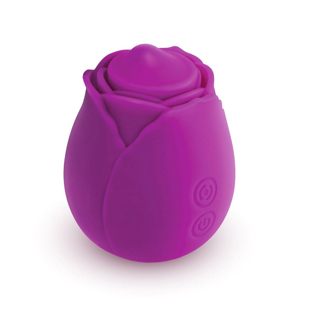 Skins Touch Skins Rose Buddies The Rose Twirlz Clitoral Vibrator - - Finger and Tongue Vibrators