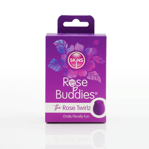 Skins Touch Skins Rose Buddies The Rose Twirlz Clitoral Vibrator - Finger and Tongue Vibrators