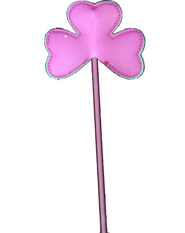 Fun Room Playful Pleasure Slap N Tickle Clover Crop with Dual Sensation - Whips And Crops