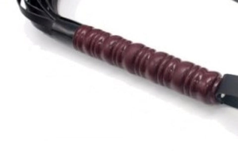 BDStyle Slash Bondage Whip Leather Flogger for Impact Play - Whips And Crops