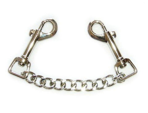 Spartacus Enterprises Small Snaps with Chain BDSM Restraint Nipple Clamps - Cuffs And Restraints