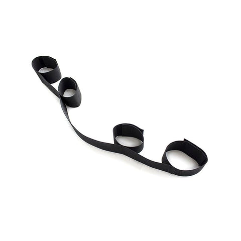 BDStyle Soft Wrist to Ankle Restraints Comfortable Bondage Restraints - Cuffs And Restraints