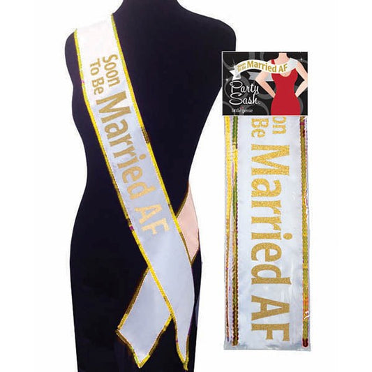 Little Genie Soon to Be Married Bridal Sash Adjustable White Party Wear - - Sex Games, Coupons and Tricks